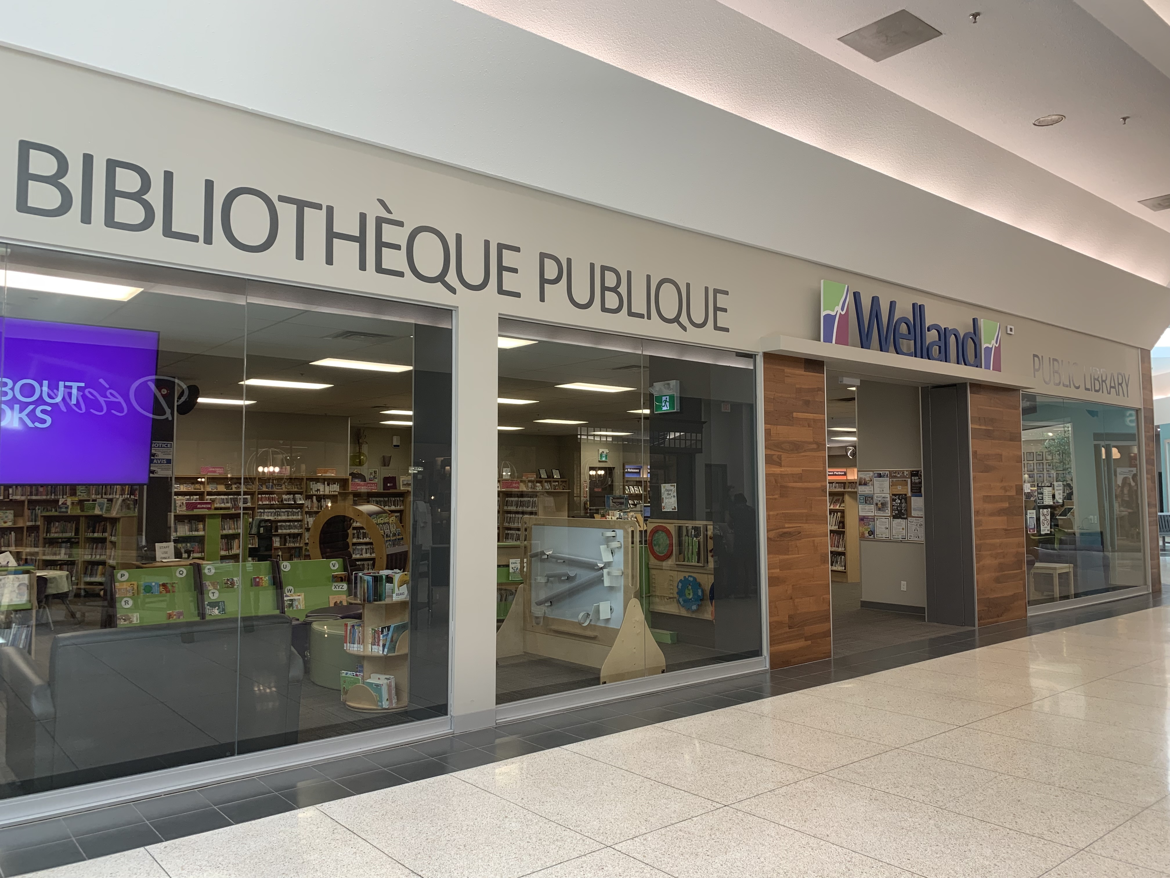 Welland Public Library Seaway Mall Branch