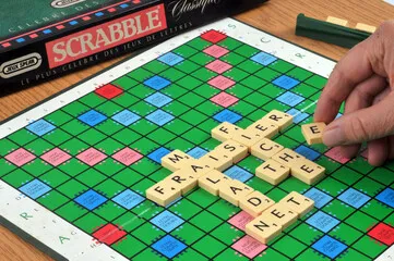 scrabble board
