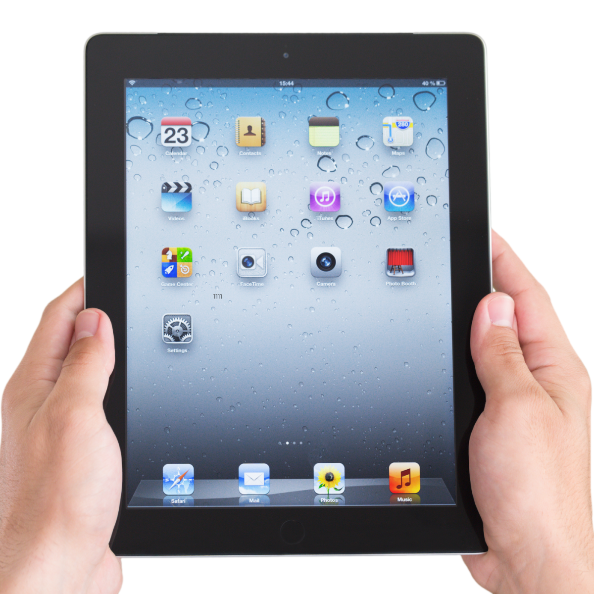 photo of an iPad